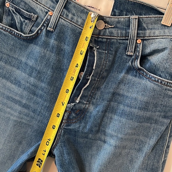 Mother Superior The Fly Cut Tomcat Roller Wide Leg Jeans Size 28 NWT - Picture 9 of 14